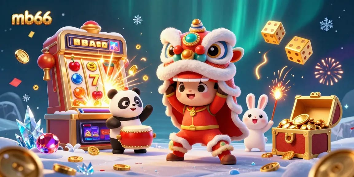 Experience the thrill of mb66 casino with vibrant characters and exciting slots action.