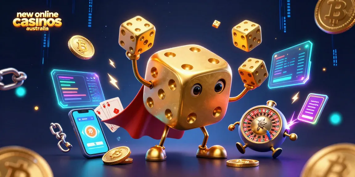 Engage with new online casinos Australia via dynamic 3D casino elements and vibrant designs.
